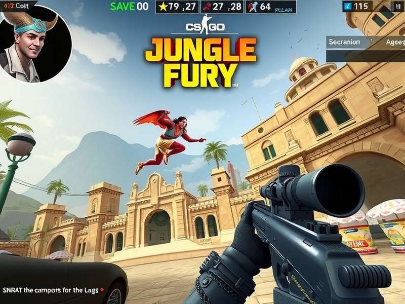 Bharat CSGO Jungle Fury Game Screenshot